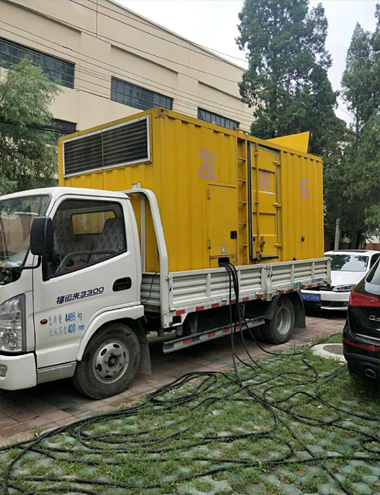 洛浦发电车出租-柴油发电机组排烟系统设计要求及其考虑因素